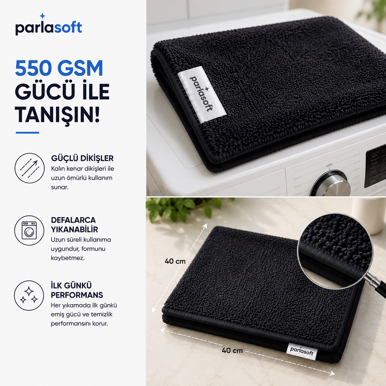 550 GSM MİKROFİBER BEZ